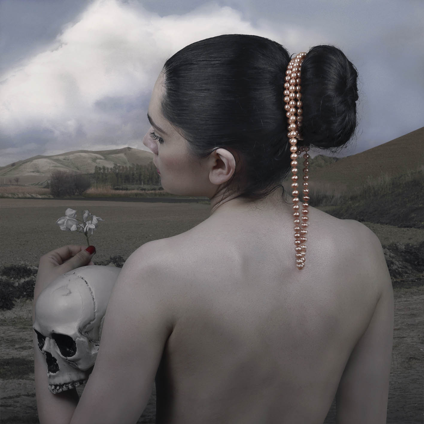 Debora Garritani, Nihil sub sole novum #5 2018. Stampa giclee su carta cotone, cm 60x60